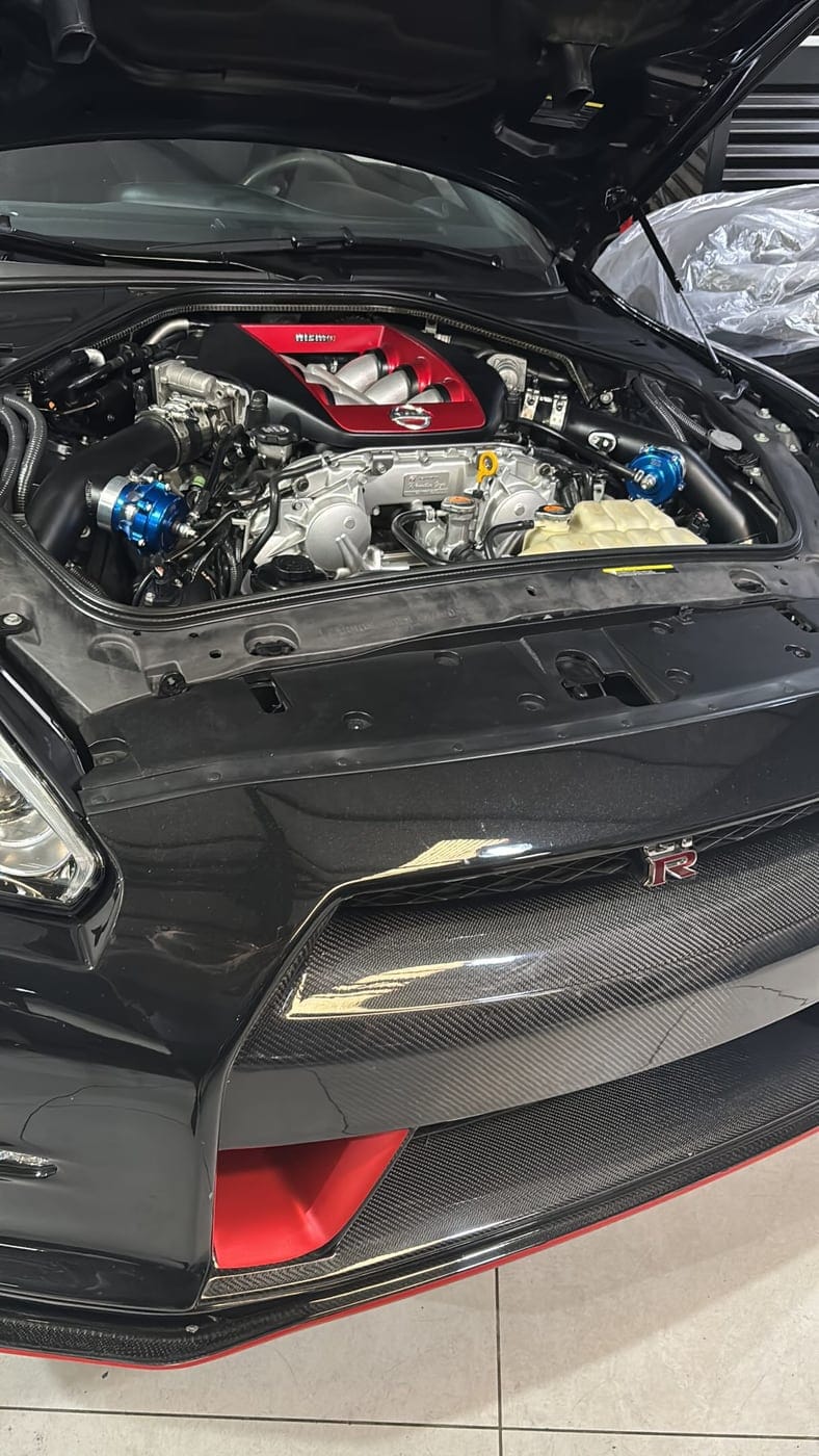 Nissan GTR R35 — service y mapeo EcuTek
